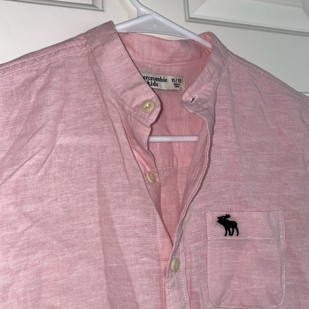 Abercrombie Kids Pink Shirt